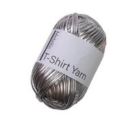 Fil à tricoter épais pour t-shirts, fil à crochet, fil brillant, fil pour vêtements, trousseau de clés, accessoires de charme