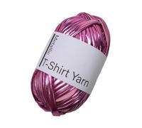 Fil à tricoter épais pour t-shirts, fil à crochet, fil brillant, fil pour vêtements, trousseau de clés, accessoires de charme