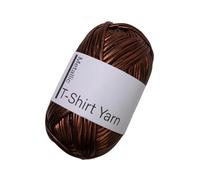 Fil à tricoter épais pour t-shirts, fil à crochet, fil brillant, fil pour vêtements, trousseau de clés, accessoires de charme