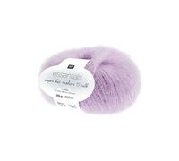 Rico Design Fil à tricoter Essentials Super Kid Mohair Loves Silk 25 gr 35 Violette