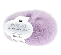 Fil à tricoter Essentials Super Kid Mohair Loves Silk 25 gr - Rico Design(...) - 35 Violette 35 Violette G