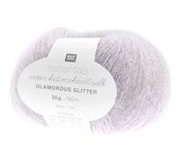 Fil à Tricoter ESSENTIALS SUPER KID MOHAIR LOVES SILK GLAMOROUS GLITTER: Luxe, Douceur et Créativité - 25gr - Rico Design(...) - 04 Lilas 04 Lilas