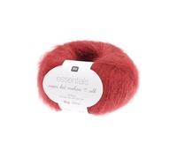 Fil à Tricoter ESSENTIALS SUPER KID MOHAIR LOVES SILK: Luxe, Douceur et Créativité - 25gr -(...) - 027 Rouge Argile