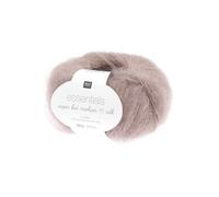 Fil à Tricoter ESSENTIALS SUPER KID MOHAIR LOVES SILK: Luxe, Douceur et Créativité - 25gr -(...) - 058 Gris brun