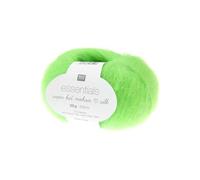 Fil à Tricoter ESSENTIALS SUPER KID MOHAIR LOVES SILK: Luxe, Douceur et Créativité - 25gr - Rico Design(...) - 67 Néon Vert 67 Néon Vert G