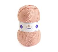 Fil à tricoter KNITTY 4 - 50gr - DMC(...) - 614 rose