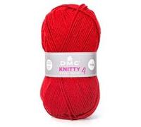 DMC - Knitty 4, fil synthétique de haute qualité | Moderne, léger et lavable en machine - Idéal pour la confection de vêtements, agréable à tricoter