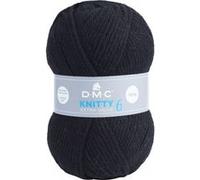 Fil à tricoter Knitty 6 - 100GR - DMC Just Knitting(...) - Noir (965 noir) Noir (965 noir) G