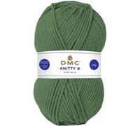Laine Knitty 6 - DMC - 100 g - Vert De Gris Chiné - 100 % acrylique - Fil moyen
