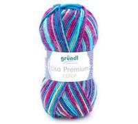 Fil à tricoter LISA PREMIUM COLOR - Grundl - certifiée Oeko-Tex(...) - 18 Multicolore 18 Multicolore G