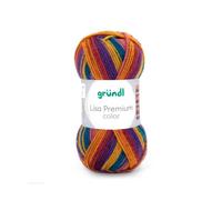 Fil à tricoter LISA PREMIUM COLOR - Grundl - certifiée Oeko-Tex(...) - 29 Multicolore