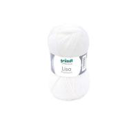 Fil À Tricoter Lisa Premium Uni - Grundl 01 Blanc Blanc
