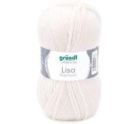 Fil à tricoter LISA PREMIUM UNI - Grundl(...) - 02 Ecru 02 Ecru G
