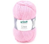 Laine - Lisa - 50 g - 133 m - Rose saumoné - 100% acrylique