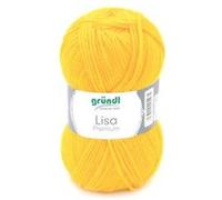 Fil à tricoter LISA PREMIUM UNI - Grundl(...) - 10 Jaune 10 Jaune G