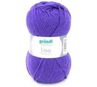 Fil à tricoter LISA PREMIUM UNI - Grundl(...) - 21 Violet 21 Violet