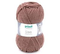 Fil à tricoter LISA PREMIUM UNI - Grundl(...) - 22 Marron 22 Marron G