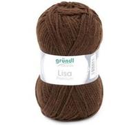 Fil à tricoter LISA PREMIUM UNI - Grundl(...) - 23 Marron 23 Marron G