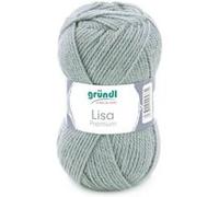 Fil à tricoter LISA PREMIUM UNI - Grundl(...) - 24 Gris 24 Gris G