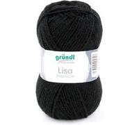 Fil à tricoter LISA PREMIUM UNI - Grundl(...) - 26 Noir 26 Noir G
