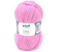 Fil à tricoter LISA PREMIUM UNI - Grundl(...) - 31 Rose 31 Rose G