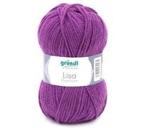 Fil à tricoter LISA PREMIUM UNI - Grundl(...) - 48 Violet 48 Violet G
