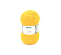 Fil à tricoter LISA PREMIUM UNI - Grundl. Color : 10 Jaune
