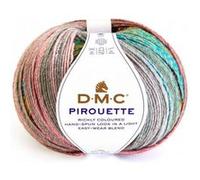 DMC Garn – Fil à tricoter Pirouette effet multicolor, chaud et léger 200 g/500 m – 10 coloris