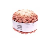 Fil à tricoter Pompon Stripey Dégradé 400GR - Rico Design(...) - 007 Poudre 007 Poudre