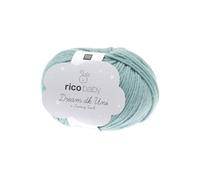 Fil à tricoter Rico Baby Dream Uni Dk - Rico Design(...) - 22 Bleu Aqua 22 Bleu Aqua G