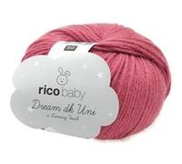 Fil à tricoter Rico Baby Dream Uni Dk - Rico Design(...) - 19 Bordeaux rouge 19 Bordeaux rouge G