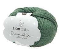 Fil à tricoter Rico Baby Dream Uni Dk - Rico Design(...) - 20 Mousse vert 20 Mousse vert G
