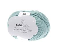 Fil à tricoter Rico Baby Dream Uni Dk - Rico Design(...) - 22 Bleu Aqua 22 Bleu Aqua