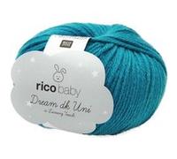 Rico Baby Dream Uni 50 g - Couleur : 21 - Bleu pétrole - A Luxury Touch