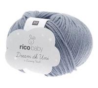 Fil à tricoter Rico Baby Dream Uni Dk -(...) - 24 Bleu fumé