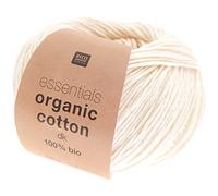 Fil à tricoter Rico Design - Essentials Organic Cotton Dk - 50 g - Plusieurs coloris disponibles