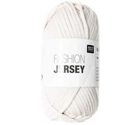 Fil à tricoter Rico Design - Fashion Jersey - 01 - Blanc - 72 m - 50 g