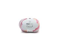 Laine rico baby dream dk, 50 g mix rose