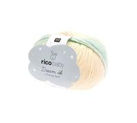 Fil à tricoter Rico RICO BABY DREAM LUX TOUCH - Rico Design(...) - 020 Pastel 020 Pastel G