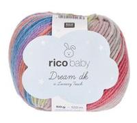 Fil à tricoter Rico RICO BABY DREAM LUX TOUCH - Rico Design(...) - 07 Rouge/lilas 07 Rouge/lilas G