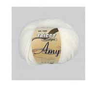 Fil À Tricoter Tricot Boutique Amy - Distrifil Blanc (01) Blanc