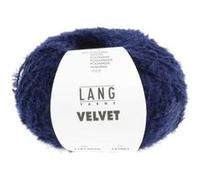 Fil à tricoter VELVET - Lang Yarns(...) - 25 Bleu 25 Bleu