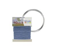 Fil à tricotin bleu 5 mm x 5 m + fil d'aluminium