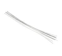 Fil acier pour machine à tricoter, 20 pièces, KR260 KR230 SR150 SR155, longueurs 99,7 cm & 58 cm - Flexible et durable, anti - corrosion, idéal hobby DIY (longue aiguille en acier)