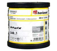 Fil alliage d'aluminium Horizont Mixal Argenté 400 m