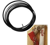 Fil Aluminium Ø 1,5 Mm 5 Mètres Noir - Graine Créative