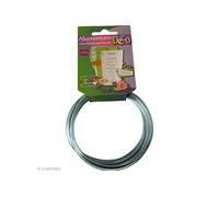 Fil aluminium 1 mm Bleu glace x 10 mètres