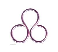 Fil aluminium 2 mm Rose x 5 mètres