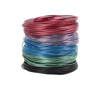 fil aluminium 5 pièces rond 1,5 mm multicolore