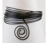 Fil aluminium - Noir - 3 m x 3 mm NA G